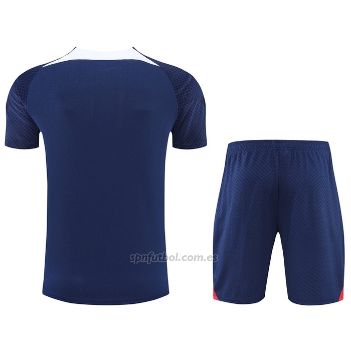 Chandal del Paris Saint-Germain Manga Corta 2022-2023 Azul - Pantalon Corto